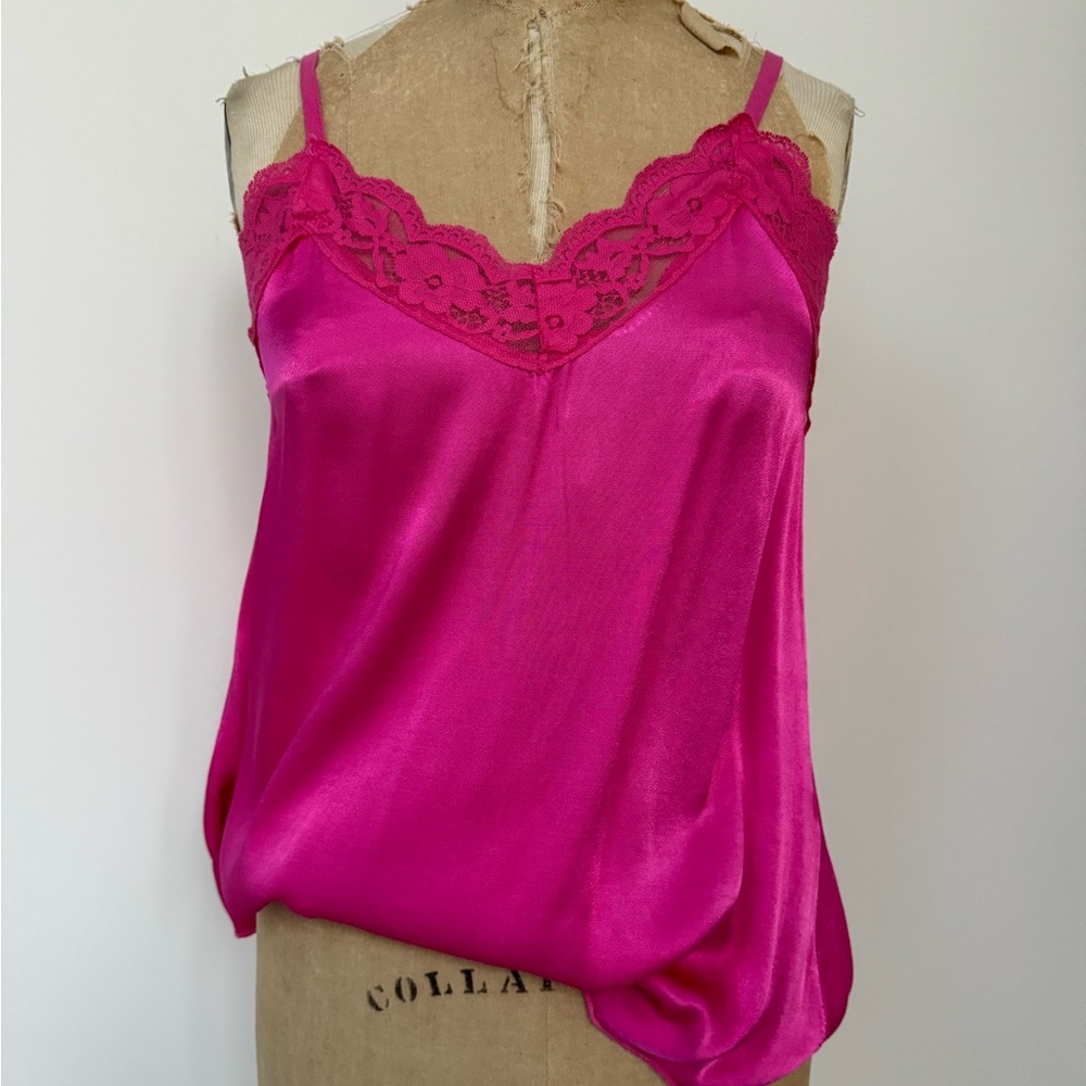 NATACHA PARIS Lace Versatile Camisole in Pink, Green, and Blue
